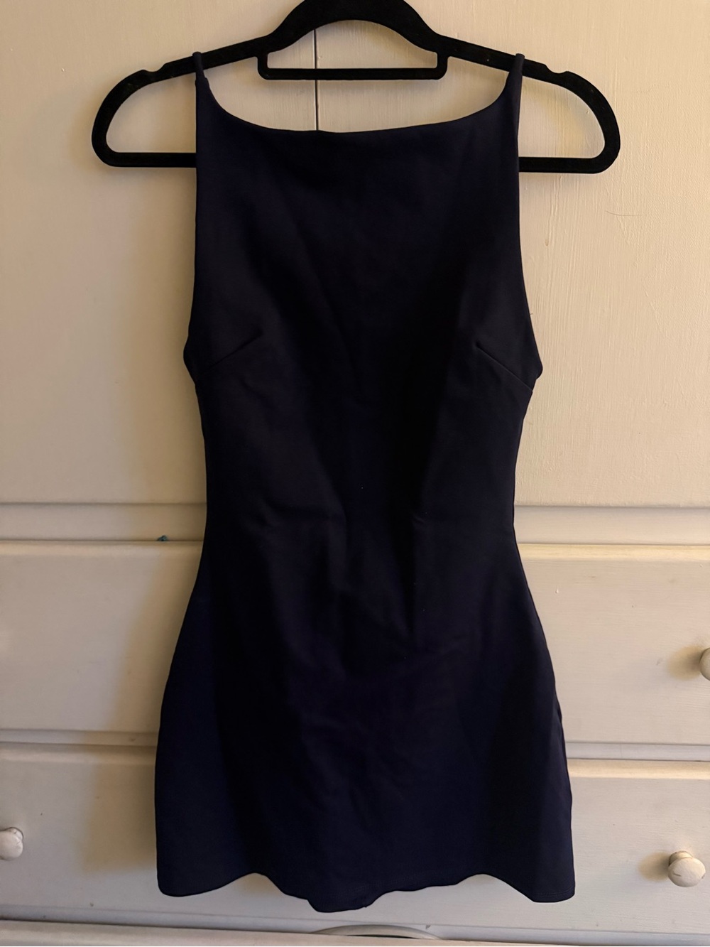 Altard state Classic navy Sleeveless Mini Dress - Elegant Fit